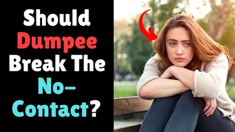 26 of dumpees never heard back from their dumper ex. . Should the dumpee ever reach out reddit